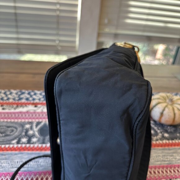 Bally Black Padded Nylon Crossbody Bag, Vintage - Picture 7 of 11